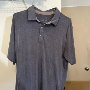 Large Barely Worn Purplish Freefly Polo.